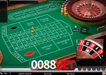 Roulette Table 0088bet
